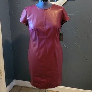 Vince Camuto Vegan Leather Dress - NWT